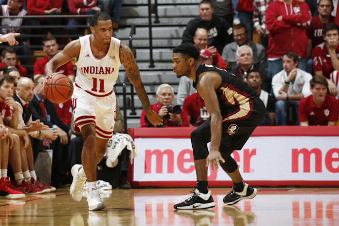 Indiana senior Devonte Green scored a career-high 30 points in the 80-64 win against then No. 17-ranked Florida State on Dec. 2. (Mandatory credit: USA TODAY SPORTS)